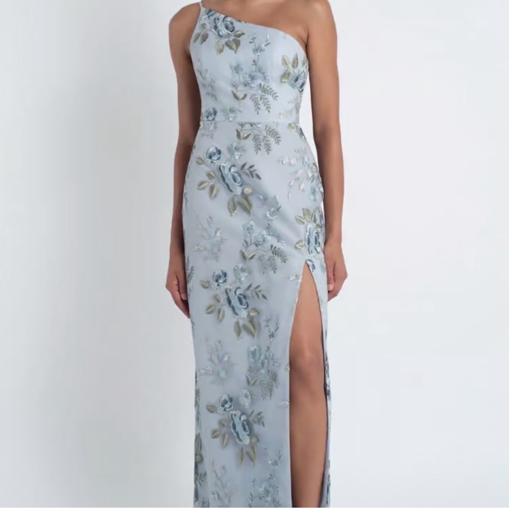 Jenny Yoo Bristol Enchanted Floral Embroidery Bridesmaid Dress